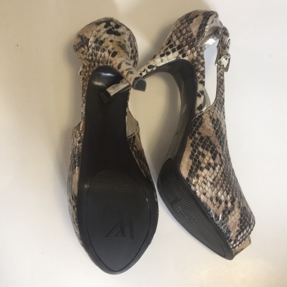 🌸SALE WORTHINGTON snake print High Heel Pumps - Picture 4 of 9